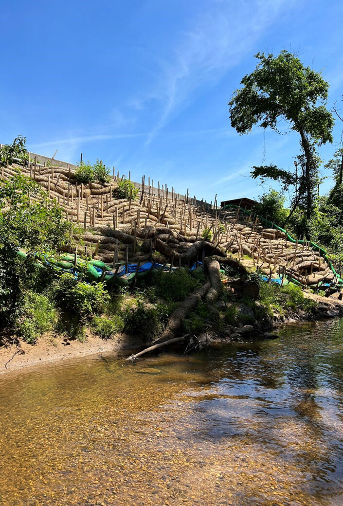 Beaverdam Creek, MD, sediment removal